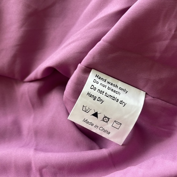 NWT JessaKae Metallic Purple Savannah Dress - Picture 14 of 15